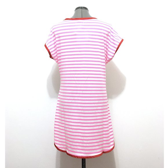 Betsy Bunny Printed Lounge Dress Sleepshirt - Picture 3 of 8